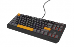 Genesis | THOR 230 | Mechanical Gaming Keyboard | Wired | US | Anchor Gray Positive | USB-A | Outemu Red