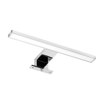 Uued tooted // NORTES LED 5W, lampa nad lustro, 320lm, 4000K, dł. 30 cm, plastik, srebrna