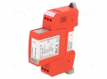 Surge arrester | Type 3 | 2kA | for DIN rail mounting | -40&divide;80&deg;C