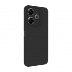 Back panel cover Evelatus Xiaomi Poco M6 Pro Premium Soft Touch Silicone Case Black