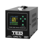 Kodune avariitoite seade | 700W | Puhas siinuslaine | Pliihappe ja LiFePo4 akudele