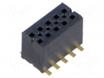 Connector: pin strips | socket | male | PIN: 10 | vertical | SMT | 1.27mm