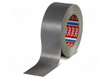 Tape: duct | W: 50mm | L: 50m | Thk: 0.175mm | grey | synthetic caoutchouc
