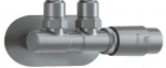 Thermostatic valve for bathroom radiator - right