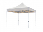PROFESSIONAL GAZEBO - WHITE - 3 x 3 m