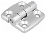 Hinge | Width: 52mm | aluminium | H: 48mm