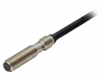 Sensor: inductive | OUT: PNP / NO | 0&divide;1.2mm | 10&divide;30VDC | M5 | 5m | IP67