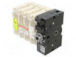 Fuse disconnector | for DIN rail mounting | 32A | Poles: 4 | 750V