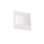 LED recessed stair and wall light 1.5W 30lm 3000K white