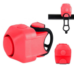 Spordiks ja aktiivseks puhkuseks // Bicycle accessories // AG496C Dzwonek rowerowy elektryczny red