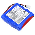 3400mAh for Biocare ECG-6010,ECG-6020,iE6