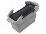 Enclosure for connectors: HDC | IP65 | straight | for cable | Han&reg; B