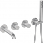 4-hole concealed bath mixer tap