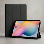 Leather smart case Riff for Xiaomi Redmi Pad Pro 12.1 &mdash; Black, model RF-SB-XRPRO12.1-BK