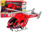 M&auml;nguala | PC | Konsoolid | Tarvikud // M&auml;nguasjad ja m&auml;ngud lastele // Helikopter Ratunkowy Straż Pożarna Czerwony Dźwięk Światła Śmigła