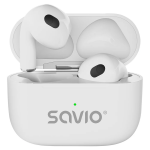 Headphones Savio TWS-01 PRO White