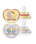 Philips Avent Ultra Air Baby Pacifiers 0-6m 2pcs