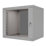 Stalflex Riiulikapp 19" 9U  600mm  Klaasuks  Hall S-RC19-9U-600GG