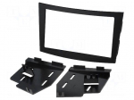 Radio mounting frame | Subaru | 2 DIN | black
