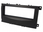 Radio mounting frame | Ford | 1 DIN | black