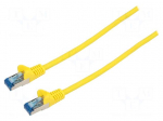 Patch cord | S/FTP | Cat 6a | RJ45 plug,both sides | stranded | Cu | 15m