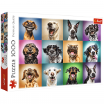M&auml;nguala | PC | Konsoolid | Tarvikud // Harivad m&auml;nguasjad | Interaktiivsed | Loomingulised | Kunstilised // Puzzle - 1000 - Zabawne psie portrety - Trefl 10462