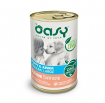 OASY One Protein Puppy & Junior Medium/Large Salmon - wet dog food - 400g