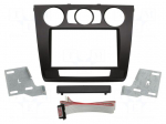 Radio frame | BMW | 2 DIN | black