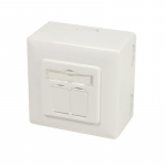 Logilink | Cat.6A Wall Outlet STP | NP0124