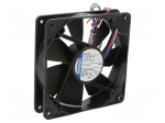 Fan: DC | axial | 119x119x25mm | 168m3/h | 43dBA | ball bearing | 2900rpm