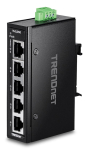 Trendnet TI-ELC50 network switch Unmanaged Fast Ethernet (10/100) Black