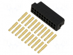 Connector: wire-wire/PCB | plug | female | PIN: 20 | Datamate L-Tek | 3A