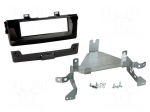 Radio frame | Kia | 1 DIN | black gloss