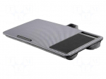 Monitor stand | grey | plastic | 305x5775x55mm