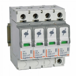SPD - protection of main distribution board - T1+T2 - limp 8 kA/pole - 4P