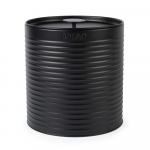 Russell Hobbs RH03269EU7 Ribbed Bread Bin, Black