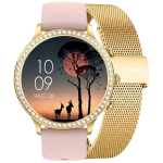 Smartwatch Gravity Strap and Bracelet GT5-3 / gold