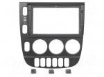 Radio frame | Mercedes | black | 9"