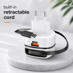 &Uuml;likiire 65W GaN v&otilde;rgulaadija | USB-C PD PPS | 5&ndash;20V | 3&ndash;3.25A | s&uuml;learvuti | MacBook | nutitelefon