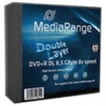 DVD+DL 8x SC 8,5GB MediaR 5 sztuk