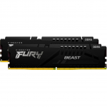 Kingston DDR5 - 64GB - 6400 - CL - 32 (2x 32 GB) Dual-Kit (black, KF564C32BBEK2-64, FURY Beast, INTEL XMP, AMD EXPO)