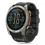 Tech-Protect viedpulksteņa siksniņa priek&scaron; Garmin Fenix 5/6/6 Pro/7/8 (47 mm) | silikons | melna