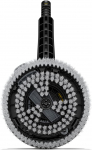 K&auml;rcher Rotating washing brush WB 130 (black, for K 2 to K 7, K Mini)