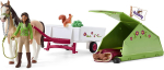 Schleich Horse Club Sarahs camping trip, toy figure