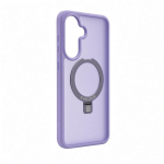 Back panel cover Evelatus Samsung Galaxy A57 Shield Case With MagSafe & Stand Matte Ring Lavender Purple