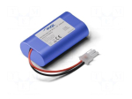 Re-battery: Li-Ion | 6400mAh | 3.6V | CP-01102010socket | 21x37x68mm