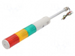 Signaller: signalling column | LED | red/amber/green | Usup: 24VDC