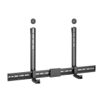 Equip Uni. heliribak&otilde;lariseinakinnitus 800x400mm 15Kg Black lite Retail