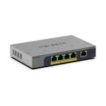 Switch NETGEAR 5PT GB PLUS Switch W/ POE+ GS105EP