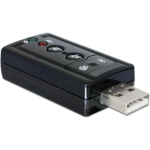 DELOCK v&auml;line USB2.0 heliedastaja Virtual 7.1 24Bit 96kHz